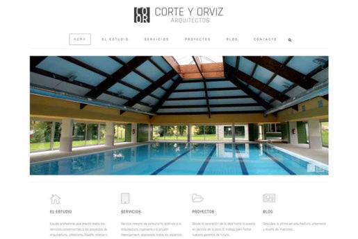 Último trabajo de PRISMA ID de diseño web en Asturias: Corte y Orviz