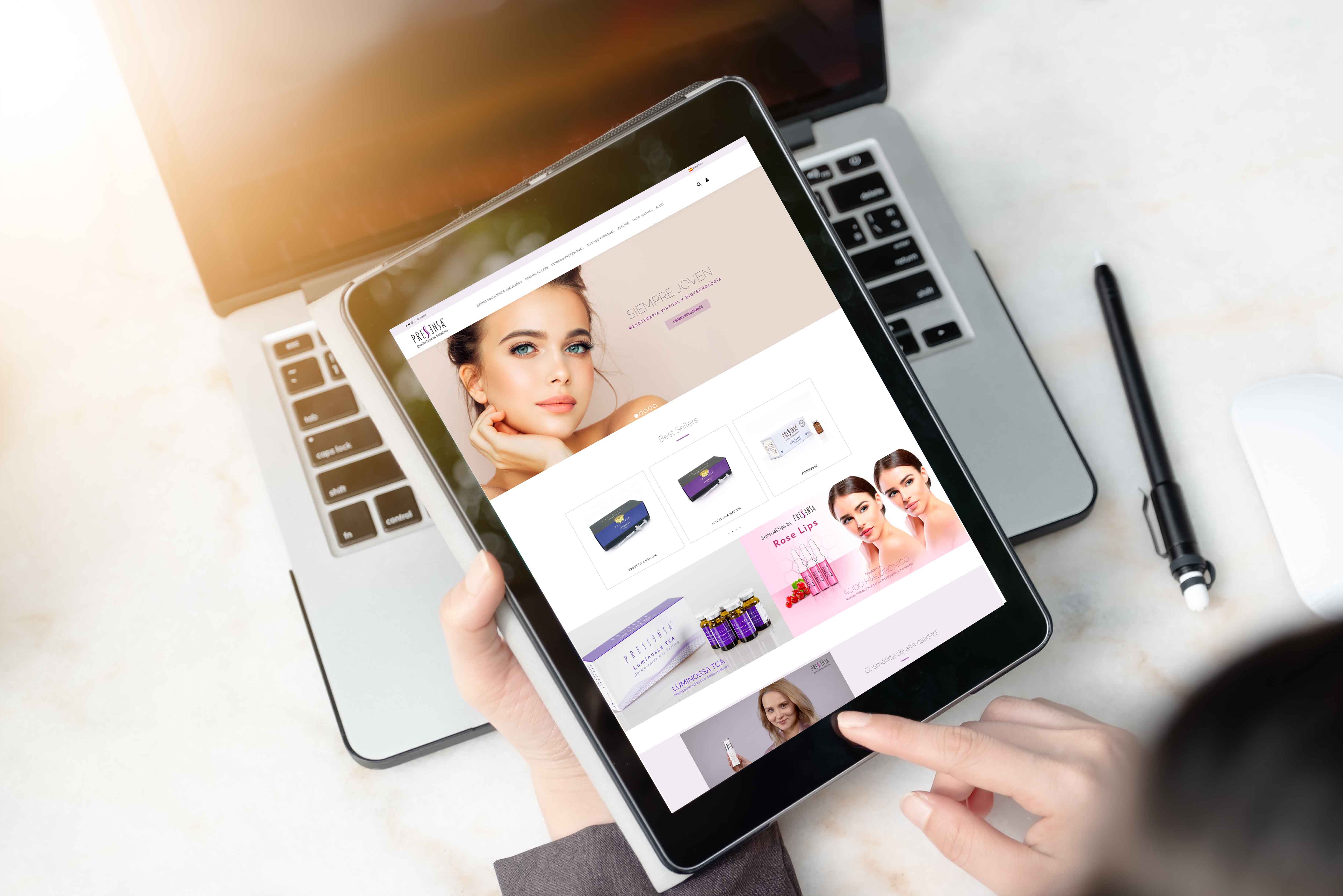 PRESSENSA. TU TIENDA ONLINE DE SALUD Y BELLEZA