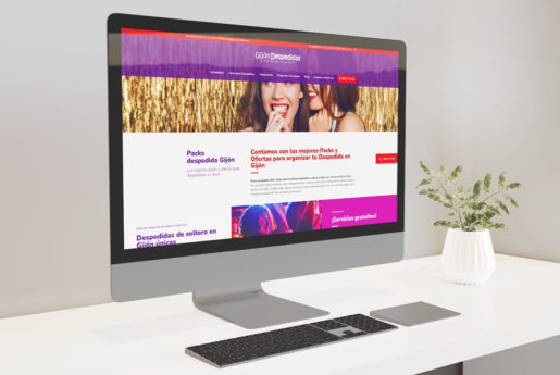 Diseño web para empresa de actividades al aire libre. Diseño de páginas web en Gijón. Prisma ID
