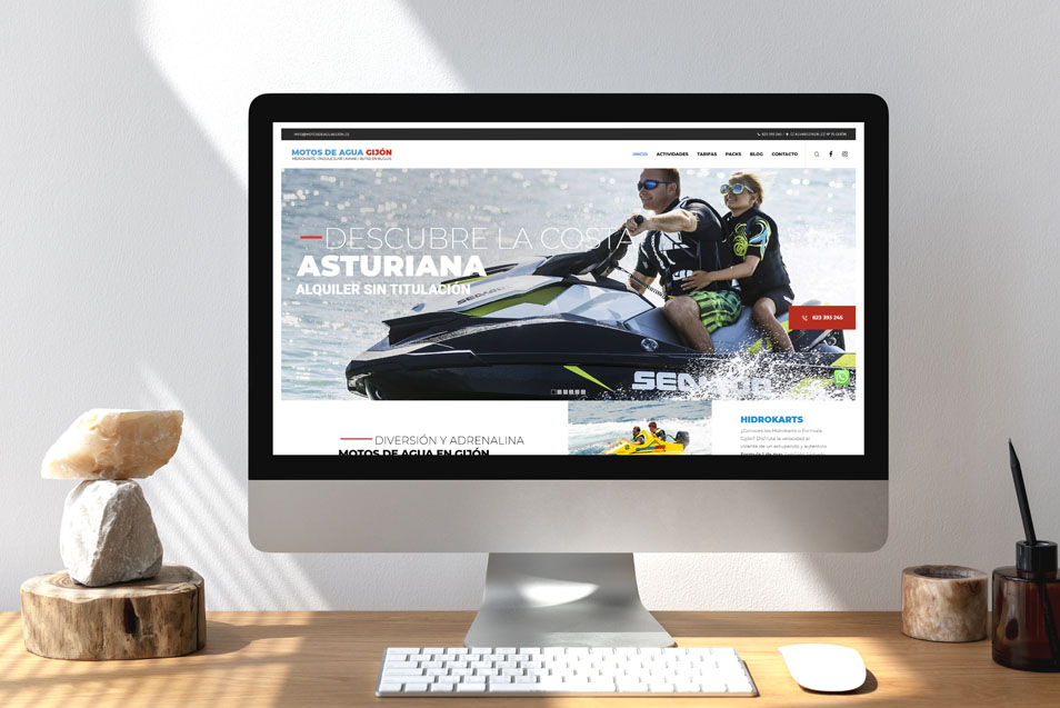 Diseño de páginas web profesionales en Asturias Oviedo, Gijón, Avilés. PRISMA ID.