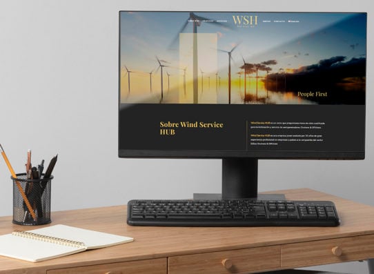 Diseño web para empresas de energía renovable
